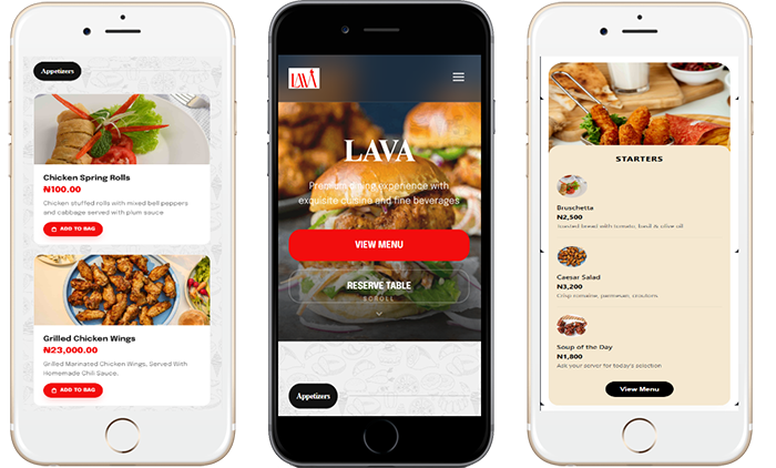 QR Menu Templates